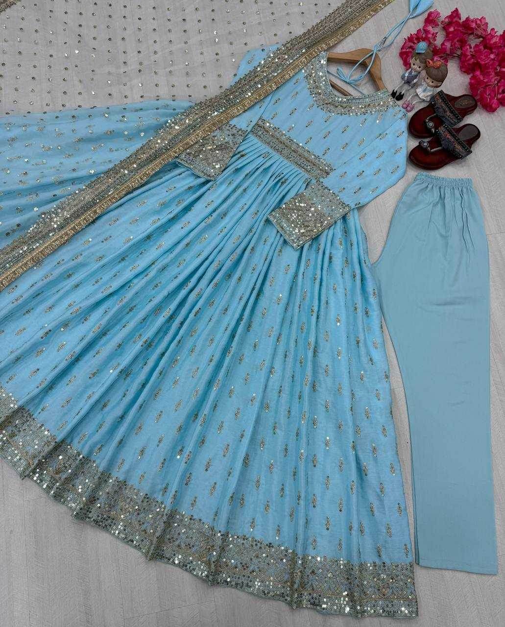 Chinon Embroidery Party Gown - MYLUXURY LANE ENTERPRISE